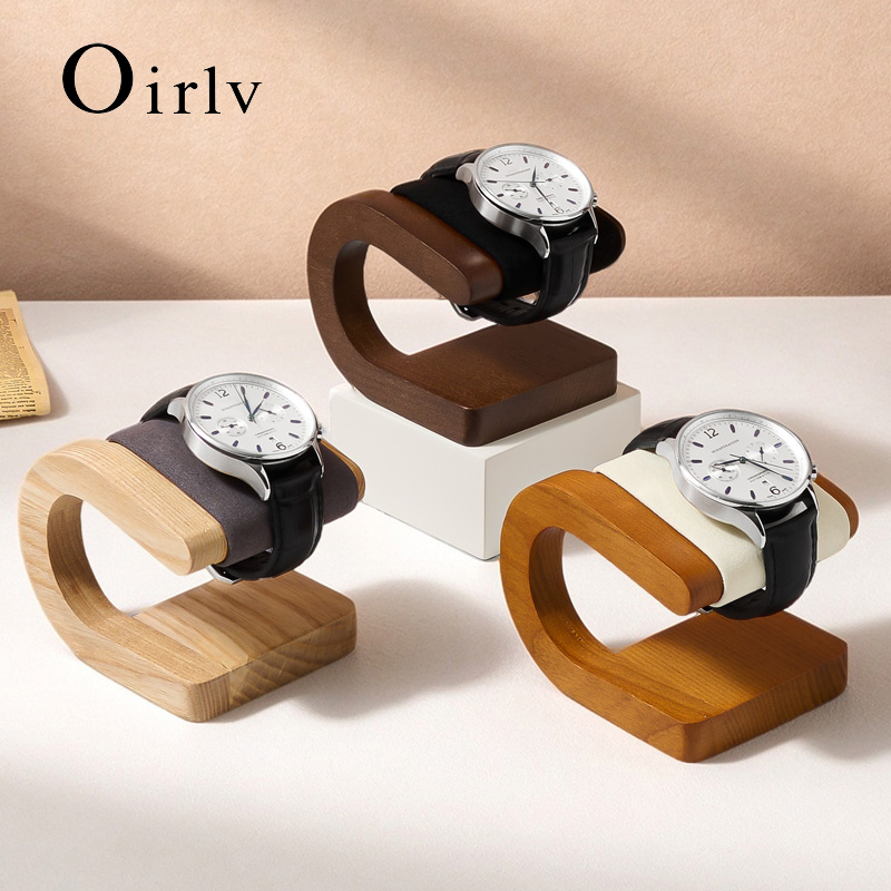 Oirlv Walnut Wooden Watch Stan - Jewelry And Watches Inc 评论和价格