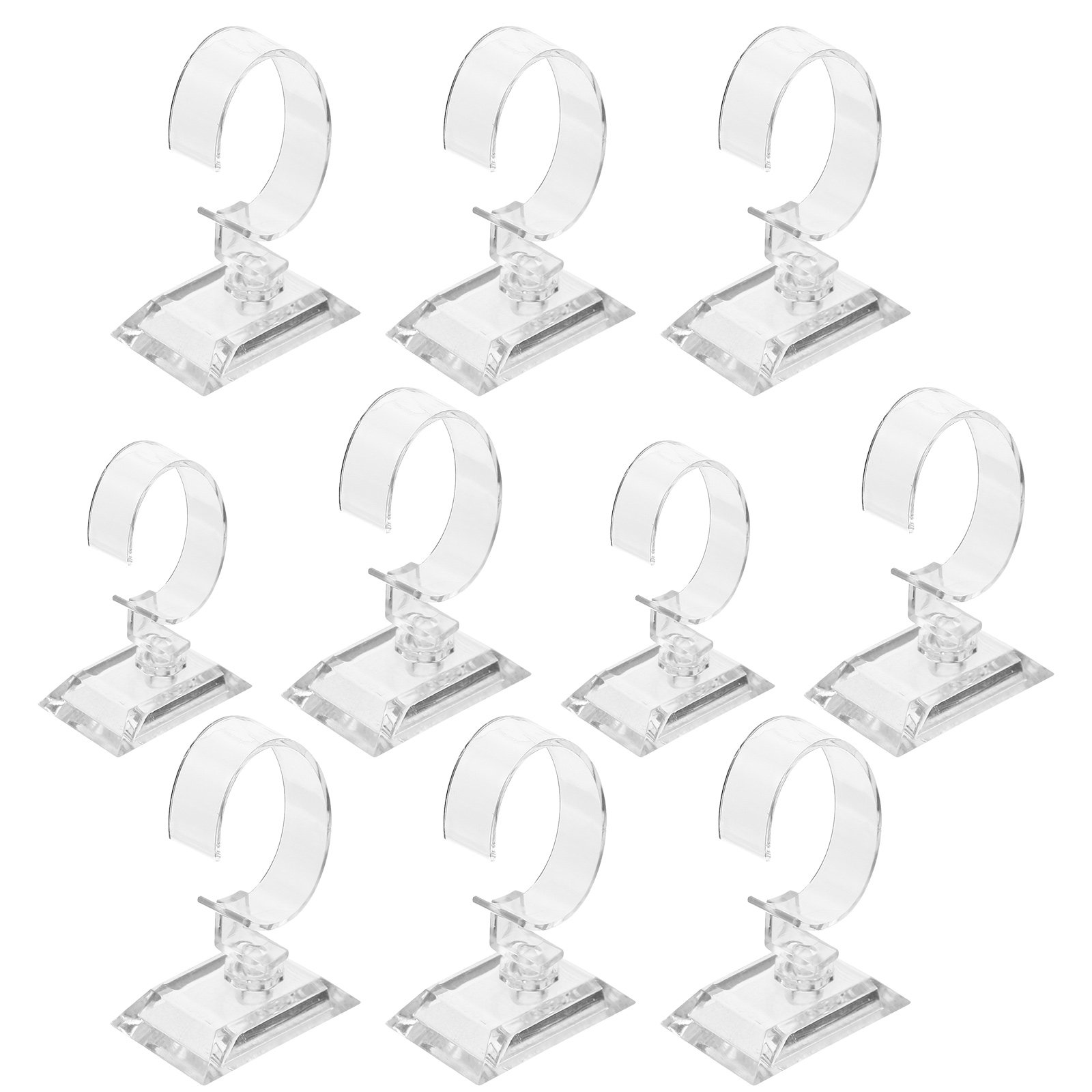10Pcs C Shaped Transparent Wat - Jewelry And Watches Inc 评论和价格
